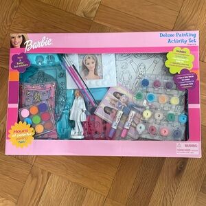 Vintage 2003 Barbie Deluxe Painting Activity Set
